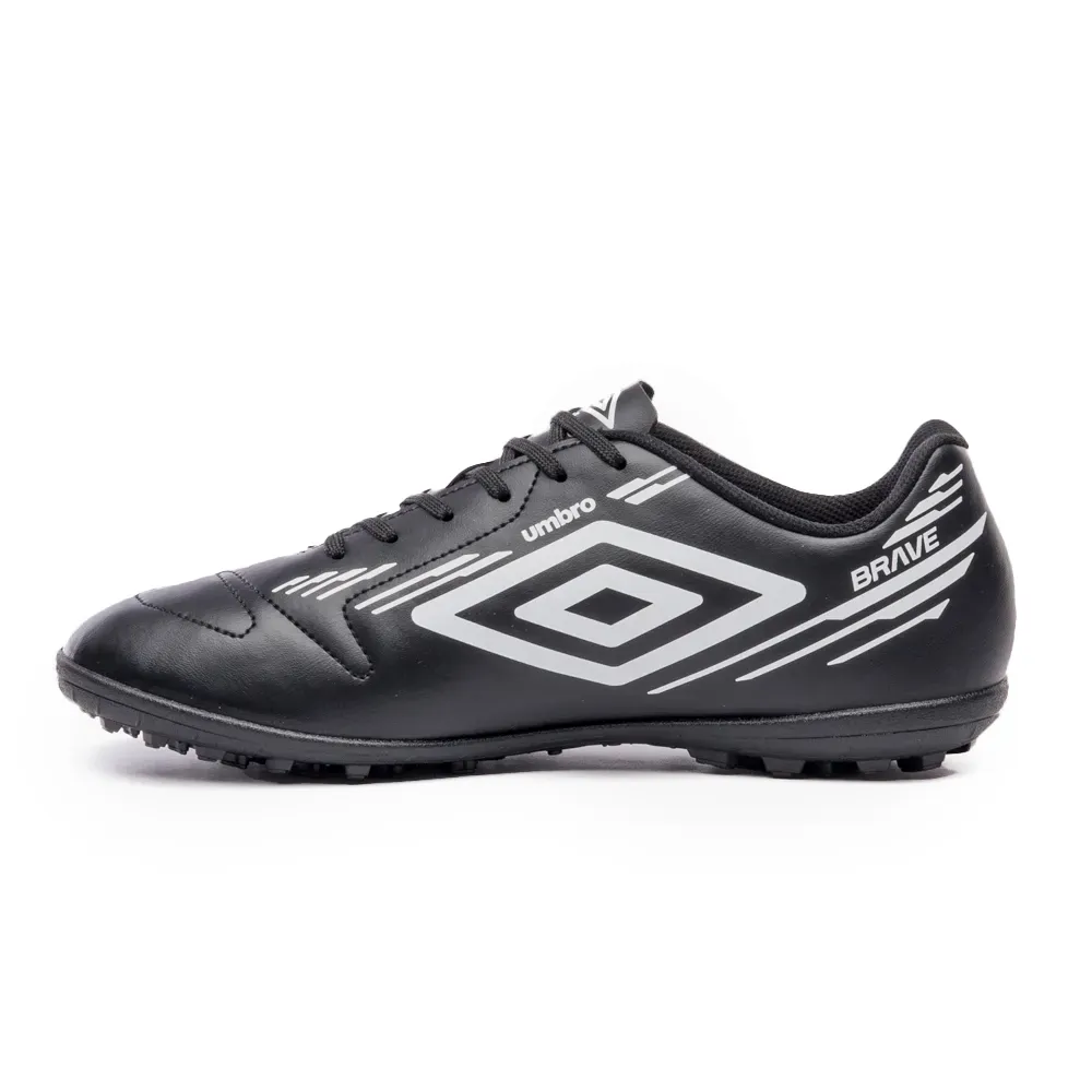 Umbro Chuteira BRAVE U01FB00396-112 PretoBranco Sint -2-